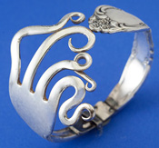 Curled Fork Bracelet