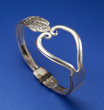 Fork Heart Bracelet