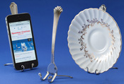 Fork Plate or Cell Phone Holder