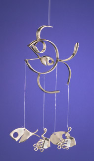 Fish Top with Forkfish and Spoonfish Chime