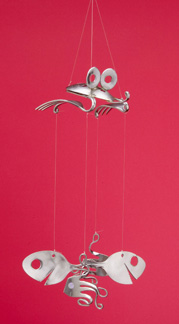 Frog with Forkfish and Spoonfish Chime