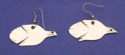 Bird Earrings - Click Image to Close